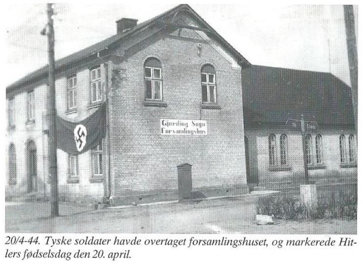 Gørding Forsamlingshus - besættelsen