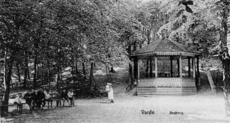 Den gamle musiktribune i Arnbjergparken
